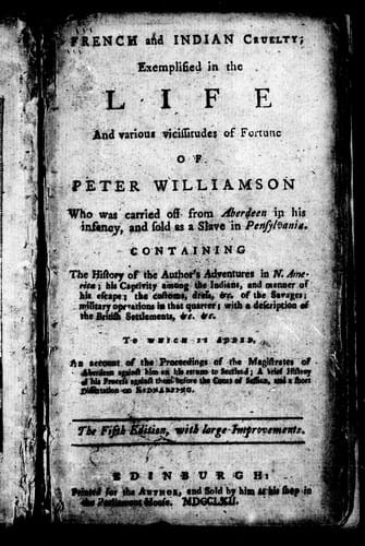 French and Indian cruelty