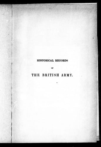 Historical record of the Sixty-first Gloucestershire Regiment of Foot