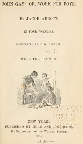 John Gay; or, Work for boys