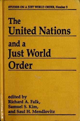 The United Nations and a just world order
