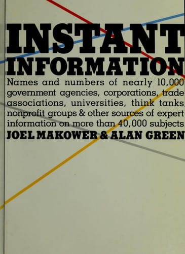 Instant information