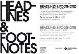 Headlines & Footnotes