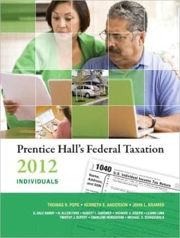 Prentice Hall's Federal Taxation 2012 Individuals / Edition 25