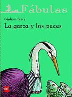 La garza y los peces