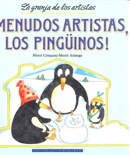 ¡Menudos artistas, los pingüinos!