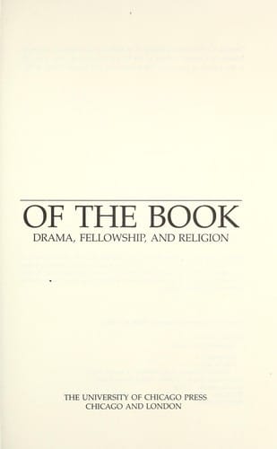 The people of the book