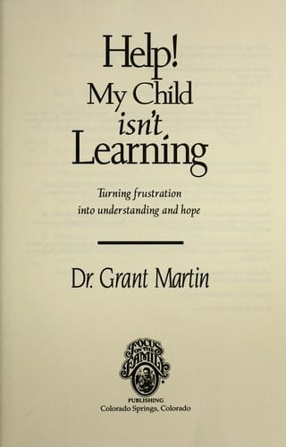 Help! My child isn't learning