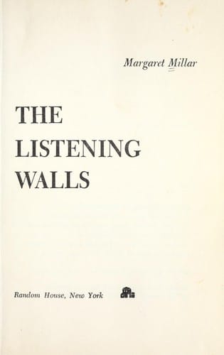 The listening walls
