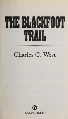 The Blackfoot trail