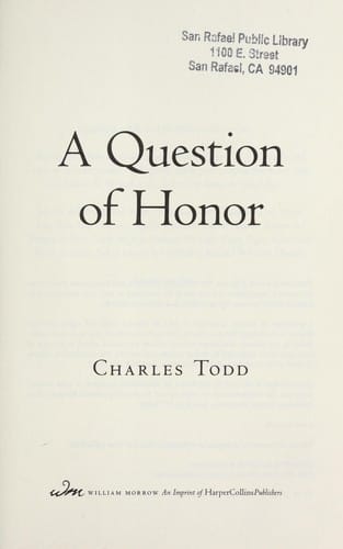 A question of honor