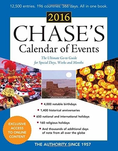 Chase's Calendar of Events
