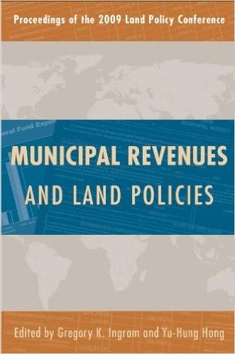 Municipal revenues and land policies