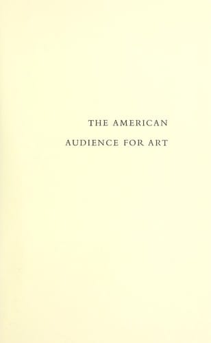 The American audience for art
