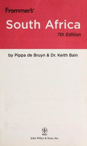 Frommer's South Africa