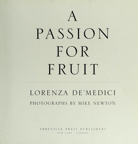 A passion for fruit