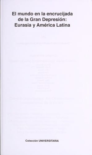 El mundo en la encrucijada de la gran depresio n