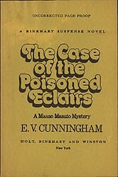 The case of the poisoned eclairs