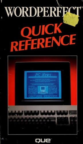 WordPerfect quick reference