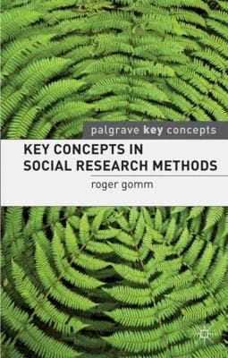 Key Concepts In Social Research Methods