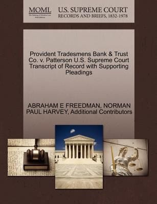 Provident Tradesmens Bank Trust Co