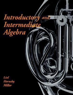 Introductory And Intermediate Algebra