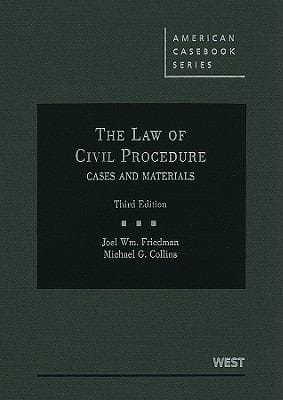 The Law Of Civil Procedure Cases And Materials