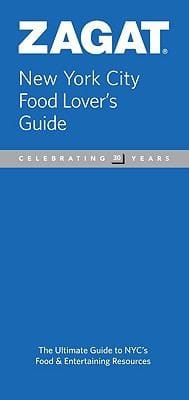 Zagat New York City Food Lovers Guide