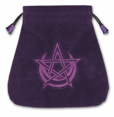 Pagan Moon Velvet Tarot Bag