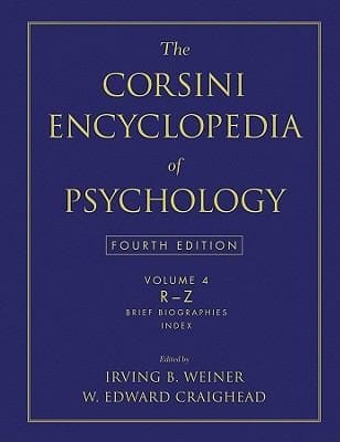 The Corsini Encyclopedia Of Psychology