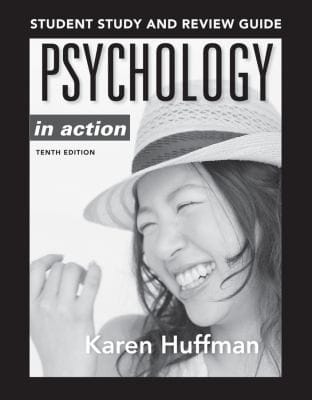 Student Study And Review Guide To Accompany Psychology In Action 10e