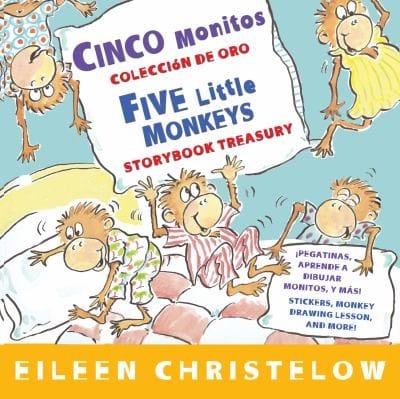 Cinco Monitos Coleccin De Oro Five Little Monkeys Storybook Treasury