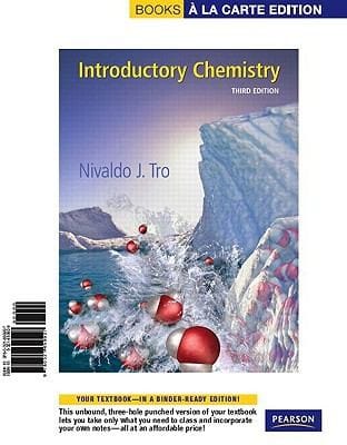 Introductory Chemistry Books A La Carte