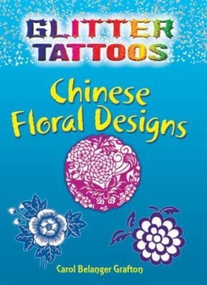 Glitter Tattoos Chinese Floral Designs
            
                Dover Tattoos