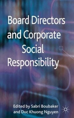 Board Directors And Corporate Social Responsibility