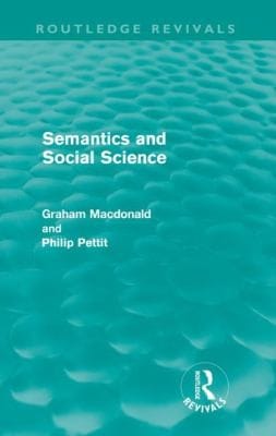 Semantics And Social Science