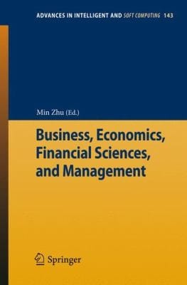 Business Economics Financial Sciences And Management