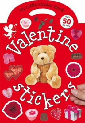 My Little Sticker Book Valentine Stickers With Reusable Stickers