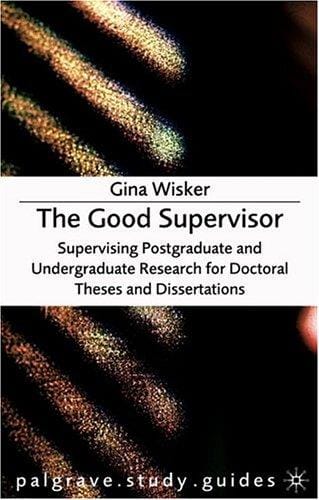 The Good Supervisor