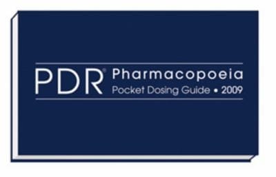 2009 Pdr Pharmacopoeia Pocket Dosing Guide From Pocket To Pointofcare
