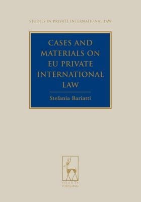 Cases And Materials On Eu Private International Law