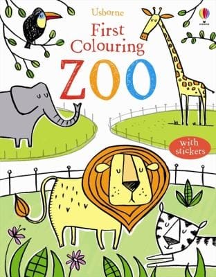 First Colouring Book Zoo
