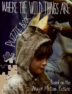 Where The Wild Things Are Puzzle Book Based On The Major Motion Picture