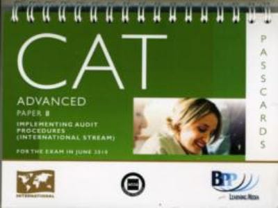 Cat 8 Implementing Audit Procedures Passcards