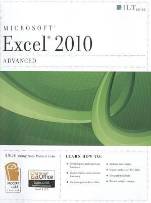 Excel 2010 Advanced Student Manual