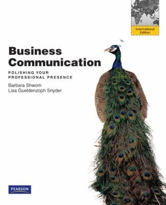 Business Communication Polishing Your Professional Presence