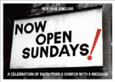 Now Open Sundays A Celebration Of Faith From A Church With A Message