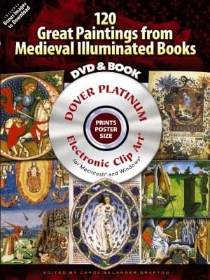 120 Great Paintings From Medieval Illuminated Books Platinum Dvd And Book