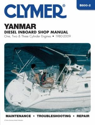 Clymer Yanmar Diesel Inboard Shop Manual One Two Three Cylinder Engines 19802009
