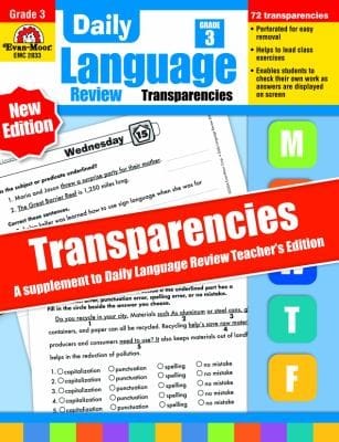 Daily Language Review Transpar
            
                Daily Language Review Transparencies