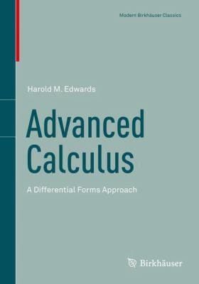 Advanced Calculus A Differential Forms Approach